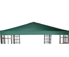 Universal Ersatzdach Metallpavillon 3x3 grün extra schwere Qualität 230 g/m2 wasserabweisend
