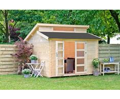 Gartenpro Stahlgerätehaus – Gartenhaus Konigsberg 300 x 300