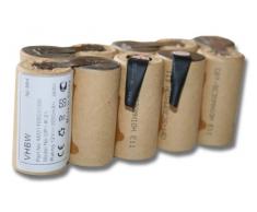 vhbw Akku Ersatz für Gardena AP12 passend für Gardena Accu System 2110-20 V12, Accu Pumpe, Teleskop Heckenschere, Rasenschere - (NiMH, 3000mAh, 12V)