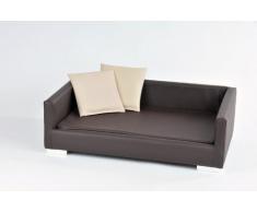 SILVIO DESIGN, Tiersofa Lucky Gr.2 braun, 21717.101
