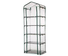 lievevt Foliengewächshaus Mini PVC wasserdichte Pflanzenabdeckung für Outdoor Indoor Gartenarbeit Pflanzen Kräuter Blume Hof Balkon