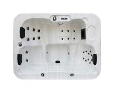 EO-SPA Whirlpool Aussenwhirlpool IN-100 mit Isolierung Sterling Silver 210x160 g