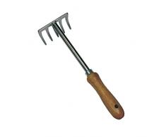 Kleinrechen mit 5 Zinken 29cm Handrechen Gartenrechen Harke Blumenrechen Rechen