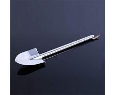 Yuany Gartenschaufel, rostfreie Schaufel, rostfreies Handwerkzeug Ergonomischer Griff Komfortabler Schutz Spatenschaufel Egge Garten Topfpflanzen Langlebig und nützlich