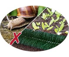 Schneckenzaun grün; aus garantiert deutscher Produktion Ø 10 cm (10 Meter)