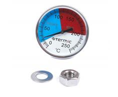 250 °C Grad Räucher Thermometer Analog Räucherthermometer Räucherofen Grill BBQ