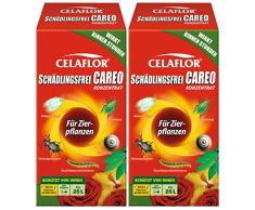 Celaflor Schädlingsfrei Careo Konzentrat Zierpflanze, Vollsystemisches Mittel mit schneller und breiter Wirkung gegen Blattläus, Zikaden, Weiße Fliege, Raupen, Käfer, Buchsbaumzünsler, 500 ml