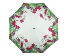 VON LILIENFELD Regenschirm Automatik Orchideen
