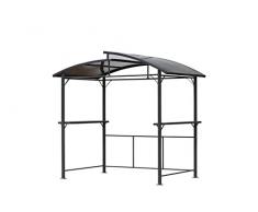 Leco Profi Grillpavillon Pavillon B 245 x T 150 x H 233 cm