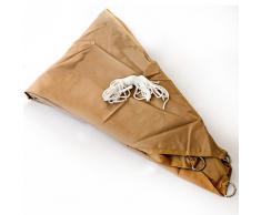 Sonnensegel dreieckig 3,6x3,6x3,6m - Mit UV-Schutz - blockt über 90 % der UV Strahlen