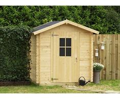 Gartenpro Stahlgerätehaus – Gartenhaus London 180 x 180