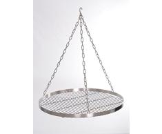 Ø 90cm Edelstahl Schwenkgrill 14 mm Stababstand Grill Grillrost Schwenker V2A Grillrost Feuerschalen Grillschalen Rundgrill