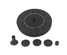 Z.L.FFLZ Solarbrunnen-Pumpe Sonnenkollektor Schwimm-Brunnen-Lache-Teich-Garten-Dekoration Mini solarbetriebene Wasserbrunnen