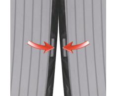 TV - Unser Original 3238 Moskitonetz mit Magnetverschluss Magic Klick, 90 x 210cm Magnetvorhang Fliegengitter für Türen (Version 2018)