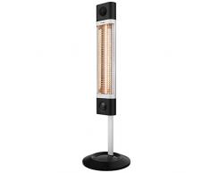 veito | CH1800RE | Infrarot Stand-Heizstrahler | Heizstrahler | stufenlos höhenverstellbar | mit Fernbedienung | Infrarotstrahler dimmbar | Terassenstrahler