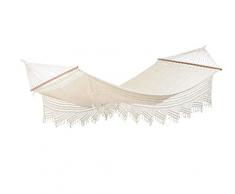 AMAZONAS Edle Premium Jacquard Stabhängematte in Übergröße Palacio 240x160 cm bis 200 kg in Natura