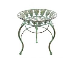 Xu Yuan Jia-Shop Pflanzentreppe Blumenbank Vintage Schmiedeeisen Blume Sitzbank Blumenbeet Stuhl Rack Schaufenster Hauptdekoration Ausstellungsstand Pflanzregal