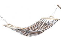 Chico-Doppelhängematte 350 x 190 cm - Synthetik, beige-bunt