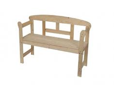 Dynamic24 massiv Friesenbank Parkbank Gartenbank Garten Holz Bank Holzbank Sitzbank Fichte