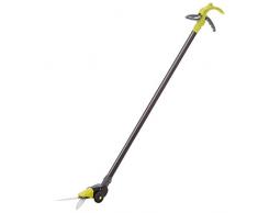 Rasenkantenschere mit Stiel Länge: 130 cm Stahl-Klingen Kunststoff-Griff Grasschere langstielig Rasenschere mit Stiel Rückenschonend antihaftbeschichtet Komfortgriff