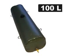 Gardening tools Wasserspeicherbehälter mit großer Kapazität, TPU Flexibler Faltbarer Wasserspeichertank, Garteneimer Regenwassersammler, Robuster Leichter Wassersack mit Wasserhahn