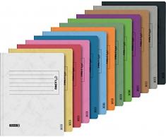 Brunnen Schnellhefter Papphefter 13 Farben extra stark 375g (13er Pack, Sortiert)