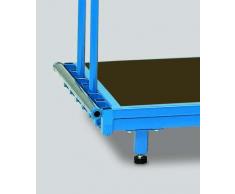 Fetra Palettenfüße für Plattenständer 4363 und 4365 Unterfahrhöhe 100 mm, für Gabelhubwagen oder Gabelstapler.