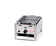 LAG Gasbräter 3,65 kW 1-flammig mit Stahlpfanne Gasgrill Grill Bräter Profigrill Verein
