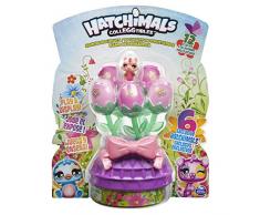 Hatchimals 6054229, Spring Bouquet with 6 Exclusive (Style May Vary), for Kids Aged 5 and Up CollEGGtibles, Frühlingsstrauß mit 6 exklusiven Sammlerstücken, für Kinder ab 5 Jahren, Mehrfarbig