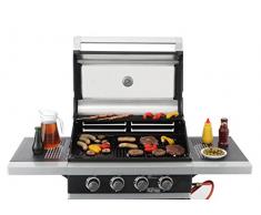 Tepro Gasgrill Glassboro, mehrfarbig
