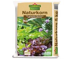 Florissa Natürlich 58990 Naturkorn - Bio-Dünger als Alternative zum Blaudünger | biologisch GÄRTNERN Gütesiegel, Braun