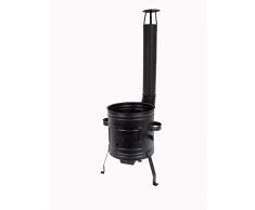 troph-e-shop Ofen 39 für Gulaschkessel Topf 22 Liter Gulaschkanone Terrassenofen Outdoorküche Holzofen