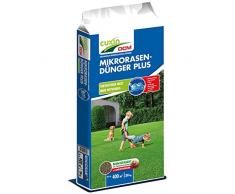 Cuxin DCM Mikro-Rasendünger Plus, Vertikutieren Nicht mehr notwendig, NPK-Dünger 10-3-18, 20 kg für bis zu 400 m²