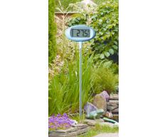 TFA Dostmann Orion digitales Design-Gartenthermometer, 30.2024.06, großes Display, zum Einstecken in den Boden, wetterfest