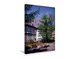 Premium Textil-Leinwand 30 x 45 cm Hoch-Format Am Rosentor in Goslar | Wandbild, HD-Bild auf Keilrahmen, Fertigbild auf hochwertigem Vlies, Leinwanddruck von lothar reupert