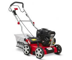 HECHT Benzin-Vertikutierer 5676 Rasen-Lüfter Briggs & Stratton Motorvertikutierer (3,3 kW (4,5 PS), 40 cm Arbeitsbreite, 6-fache zentrale Höhenverstellung, 45 Liter Fangkorb, Waslze: 18 Messer)