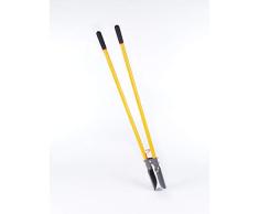 Rekord Handbagger mit Fiberglasstiel Größe 1, Doppelspaten, Erdlochausheber