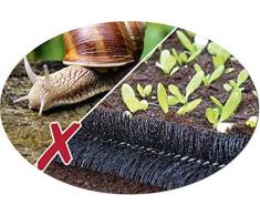 Schneckenzaun schwarz; aus garantiert deutscher (eigener) Produktion Ø 10 cm (10 Meter)