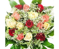 Bunter Geburtstag Blumenstrauß - Bumo - Inkl. gratis Grußkarte!