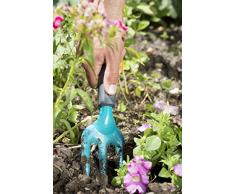 Gardena Classic Blumengabel: Garten-Werkzeug zum wurzelschonenden An- und Umpflanzen, aus Qualitätsstahl, ergonomischer Griff, Arbeitsbreite 7.5 cm (8952-20)