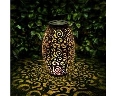 WEARXI Solarlampen für Außen - Solarlaterne Garten Balkon Deko IP65 Wasserdicht Led Gartenlaternen für Draußen, Solarlaterne für Außen Garten Deko Geschenke, Terrasse, Rasen, Hof