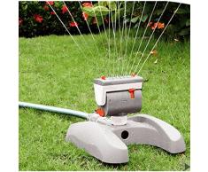 Bradas WL-Z17 Rasensprenger 366 qm, Regner, Sprinkler, Bewässerung, Impulsregner, grau, 10 x 10 x 6 cm