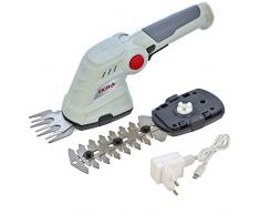 IKRA Akku Grasschere Strauchschere 2in1 IGBS 3.6 USB 3, 6V inkl USB Stecker