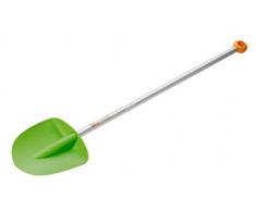 Fiskars Kinder-Spaten, Länge: 91 cm, Kunststoff-Blatt/Aluminium-Stiel, Grün/Orange, MyFirst Fiskars, 1001420