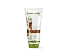 Yves Rocher PFLANZENPFLEGE KÖRPER Repair-Körpermilch, reichhaltige Body Milk mit Karitébutter, 1 x Tube 200 ml
