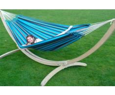 Lola Hängematten-Set Brasil Gigant mit Family Tuchhängematte XXXL Gigante Santa Maria bis 300 kg