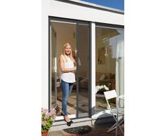 Schellenberg 70897 Insektenschutzrollo für Türen 160 x 225 cm, Fliegengitter Tür als Rollo