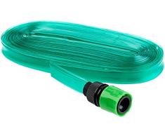 Royal Gardineer Gartenschlauch Löcher: Schlauch-Regner zur Garten-Bewässerung, flach, 7,5 m (Wasserschlauch mit Löchern)