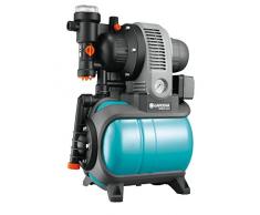Gardena Classic Hauswasserwerk 3000/4 eco: Hauswasserpumpe mit Thermoschutzschalter, Rückschlagventil, Start/Stop Automatik, 650W Leistung, max. Fördermenge 2800 l/h (1753-20)