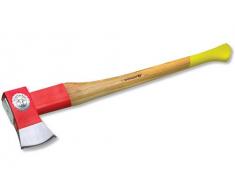 Ochsenkopf Spalt-Fix-Axt, Spaltaxt mit Rotband-Plus Stielbefestigung, Langlebiger Stiel aus Hickoryholz, 2,15 kg